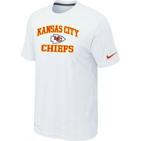 Wholesale Cheap Nike NFL Kansas City Chiefs Heart & Soul NFL T-Shirt White