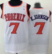 Wholesale Cheap Phoenix Suns #7 Kevin Johnson White Swingman Jersey