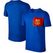 Wholesale Cheap Barcelona Nike Team Crest T-Shirt Royal