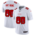 Wholesale Cheap Tampa Bay Buccaneers Custom White Men's Nike Team Logo Dual Overlap Limited NFL Jersey