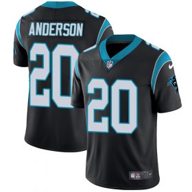 Wholesale Cheap Nike Panthers #20 C.J. Anderson Black Team Color Men\'s Stitched NFL Vapor Untouchable Limited Jersey