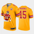Cheap Kansas City Chiefs #15 Patrick Mahomes Nike Team Hero 2 Vapor Limited NFL Jersey Yellow