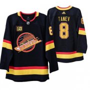 Wholesale Cheap Vancouver Canucks #8 Christopher Tanev 50th Anniversary Skate 2019-20 Jersey