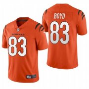 Wholesale Cheap Men's Cincinnati Bengals #83 Tyler Boyd 2021 New Orange Vapor Untouchable Limited Stitched Jersey