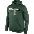 Wholesale Cheap New York Jets Nike Kick Off Staff Performance Pullover Hoodie Green
