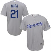 Wholesale Cheap Royals #21 Lucas Duda Grey Cool Base Stitched Youth MLB Jersey