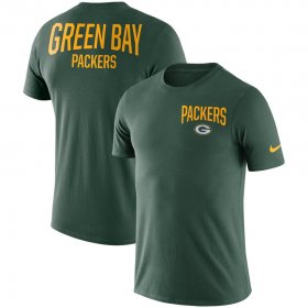 Wholesale Cheap Green Bay Packers Nike Sideline Facility Performance T-Shirt Green