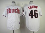 Wholesale Cheap Diamondbacks #46 Patrick Corbin White Cool Base Stitched MLB Jersey