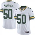 Wholesale Cheap Nike Packers #50 Blake Martinez White Men's Stitched NFL Vapor Untouchable Limited Jersey