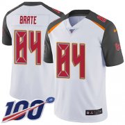 Wholesale Cheap Nike Buccaneers #84 Cameron Brate White Youth Stitched NFL 100th Season Vapor Untouchable Limited Jersey