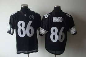 Wholesale Cheap Steelers #86 Hines Ward Black Shadow Stitched NFL Jersey