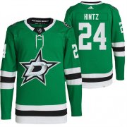 Wholesale Cheap Men's Dallas Stars #24 Roope Hintz Green Stitched Jersey
