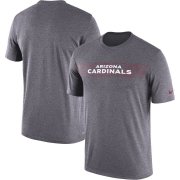 Wholesale Cheap Arizona Cardinals Nike Sideline Seismic Legend Performance T-Shirt Charcoal