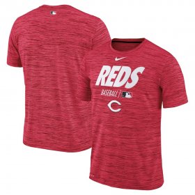 Wholesale Cheap Cincinnati Reds Nike Authentic Collection Velocity Team Issue Performance T-Shirt Red