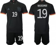 Wholesale Cheap Men 2020-2021 European Cup Germany away black 19 Adidas Soccer Jersey