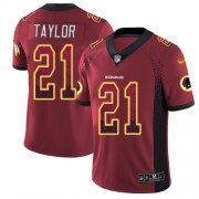 Wholesale Cheap Nike Redskins #21 Sean Taylor Burgundy Red Team Color Men's Stitched NFL Limited Rush Drift Fashion Jersey