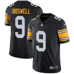 Wholesale Cheap Nike Steelers #9 Chris Boswell Black Alternate Men\'s Stitched NFL Vapor Untouchable Limited Jersey