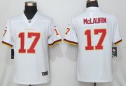 Wholesale Cheap Women's Washington Redskins #17 Terry McLaurin White NEW 2020 Vapor Untouchable Stitched NFL Nike Limited Jersey