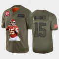 Cheap Kansas City Chiefs #15 Patrick Mahomes Nike Team Hero 3 Vapor Limited NFL Jersey Camo