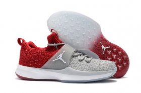 Wholesale Cheap Air Jordan Trainer 2 Flyknit Shoes Red/Gray-White