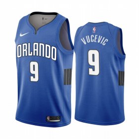 Wholesale Cheap Nike Magic #9 Nikola Vucevic Blue 2019-20 Statement Edition NBA Jersey