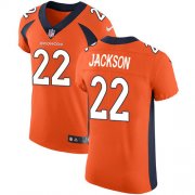 Wholesale Cheap Nike Broncos #22 Kareem Jackson Orange Team Color Men's Stitched NFL Vapor Untouchable Elite Jersey