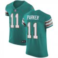 Wholesale Cheap Nike Dolphins #11 DeVante Parker Aqua Green Alternate Men's Stitched NFL Vapor Untouchable Elite Jersey