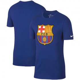 Wholesale Cheap Barcelona Nike Team Crest Performance T-Shirt Royal