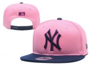 Wholesale Cheap New York Yankees Snapback Ajustable Cap Hat YD 4