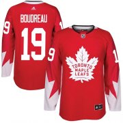 Wholesale Cheap Adidas Maple Leafs #19 Bruce Boudreau Red Team Canada Authentic Stitched NHL Jersey