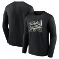 Wholesale Cheap Men's Vegas Golden Knights Black 2023 Stanley Cup Champions Celebration Long Sleeve T-Shirt