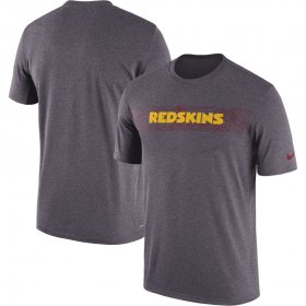 Wholesale Cheap Washington Redskins Nike Sideline Seismic Legend Performance T-Shirt Charcoal