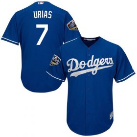 Wholesale Cheap Dodgers #7 Julio Urias Blue Cool Base 2018 World Series Stitched Youth MLB Jersey