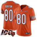 Wholesale Cheap Nike Bears #80 Trey Burton Orange Youth Stitched NFL Limited Rush 100th Season Jersey