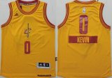Cheap Cleveland Cavaliers #0 Kevin Love 2014 Christmas Day Yellow Kids Jersey