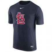 Wholesale Cheap St.Louis Cardinals Nike Authentic Collection Legend Logo 1.5 Performance T-Shirt Navy