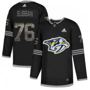 Wholesale Cheap Adidas Predators #76 P.K Subban Black Authentic Classic Stitched NHL Jersey