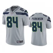 Wholesale Cheap Men's Seattle Seahawks #84 Colby Parkinson Gray Vapor Untouchable Limited Stitched Jersey