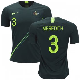 Wholesale Cheap Australia #3 Meredith Away Soccer Country Jersey