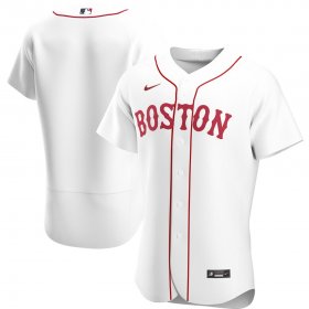 Wholesale Cheap Boston Red Sox Men\'s Nike White Home 2020 Authentic MLB Jersey