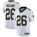 Wholesale Cheap Nike Saints #26 P.J. Williams White Men's Stitched NFL Vapor Untouchable Limited Jersey