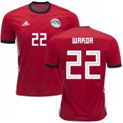Wholesale Cheap Egypt #22 Warda Red Home Soccer Country Jersey