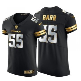 Wholesale Cheap Minnesota Vikings #55 Anthony Barr Men\'s Nike Black Edition Vapor Untouchable Elite NFL Jersey