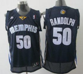 Wholesale Cheap Memphis Grizzlies #50 Zach Randolph Navy Blue Swingman Jersey
