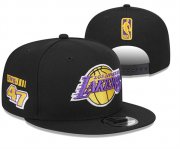 Cheap Los Angeles Lakers Stitched Snapback Hats 0098