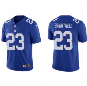 Wholesale Cheap Men\'s New York Giants #23 Gary Brightwell Blue Vapor Untouchable Limited Stitched Jersey