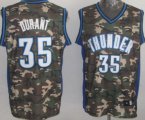 Wholesale Cheap Oklahoma City Thunder #35 Kevin Durant Camo Fashion Jersey