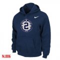 Wholesale Cheap Nike New York Yankees #2 Derek Jeter Official Final Season Commemorative Logo Pullover Hoodie Dark Blue