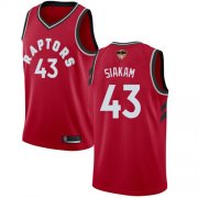 Wholesale Cheap Raptors #43 Pascal Siakam Red 2019 Finals Bound Women's Basketball Swingman Icon Edition Jersey