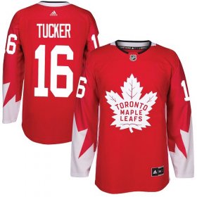 Wholesale Cheap Adidas Maple Leafs #16 Darcy Tucker Red Team Canada Authentic Stitched NHL Jersey